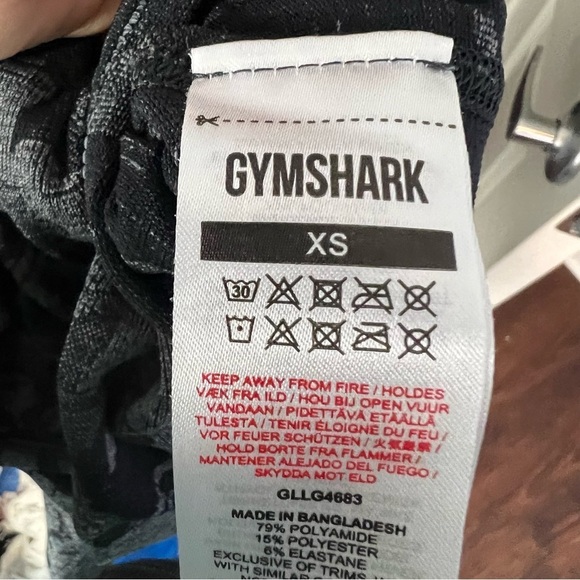 3/$30 🍂 Gymshark Adapt Camo Seamless High Waist Leggings Scrunch Bum Gray - Picture 9 of 9